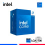 PROCESADOR INTEL CORE i7-14700, Cache 33 MB, Hasta 5.40 Ghz.